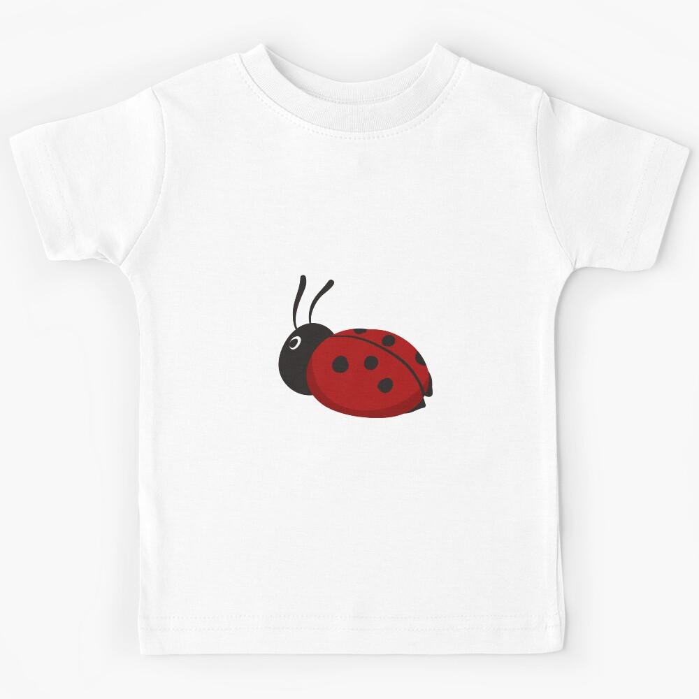 Cartoon Ladybug Kids T-Shirt 120
