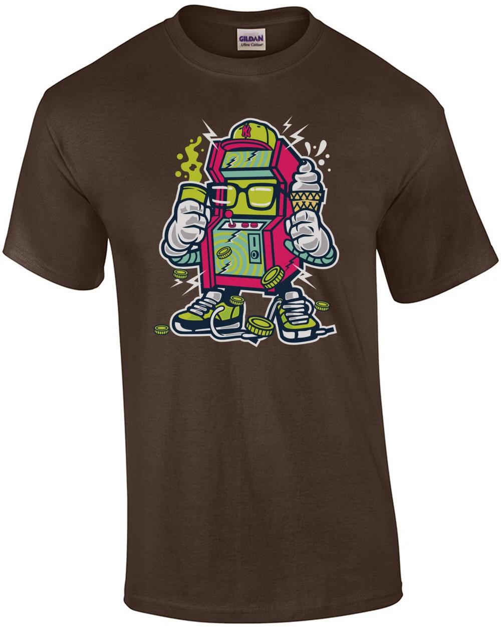 Retro Arcade Machine T-Shirt L