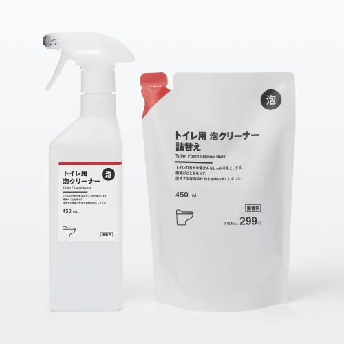 muji toilet foam cleaner refill 450ml mai12a2a