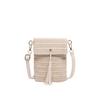 2024 Spring/Summer Women's Trendy Retro Straw Woven Phone Bag - Pastoral & Literary Style
