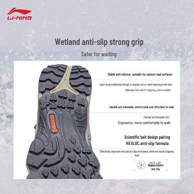 Li-Ning Unisex Reflective Rebound Sport Sandals AGHW001