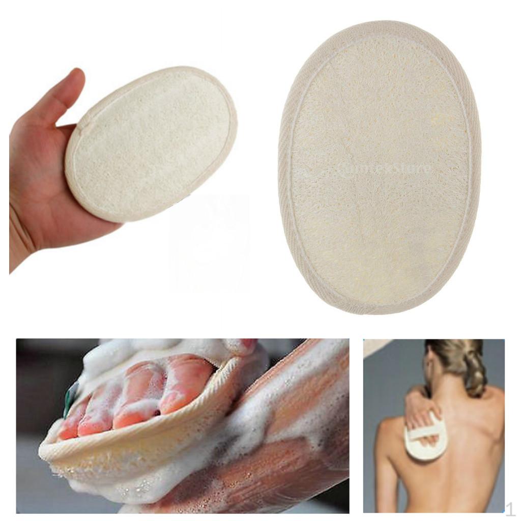 Shower Bath Exfoliating Pad Wash Massage Loofah Body Scrubber Brush