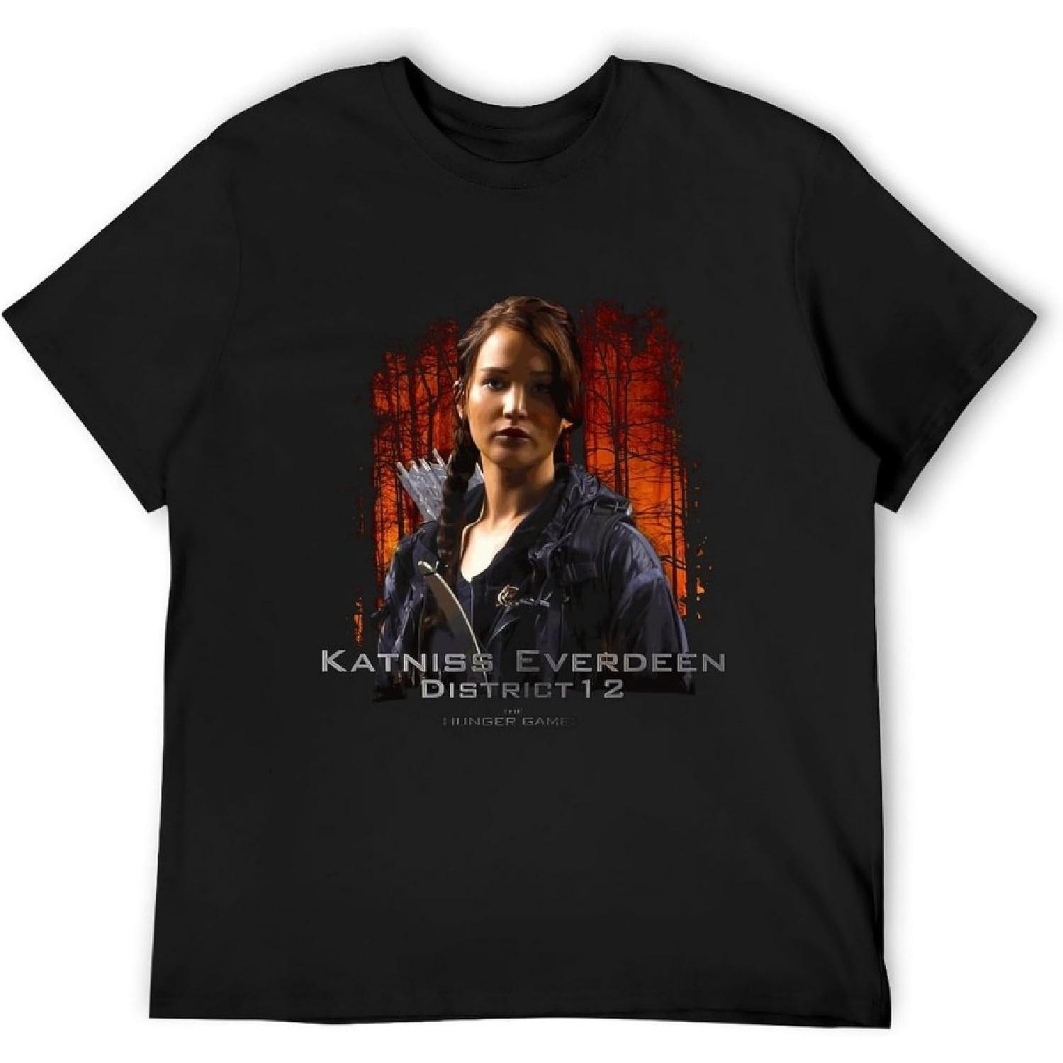 TAO JIN HUAN The Katniss Everdeen D12 Men s T-Shirt XS XXXXXL разноцветный