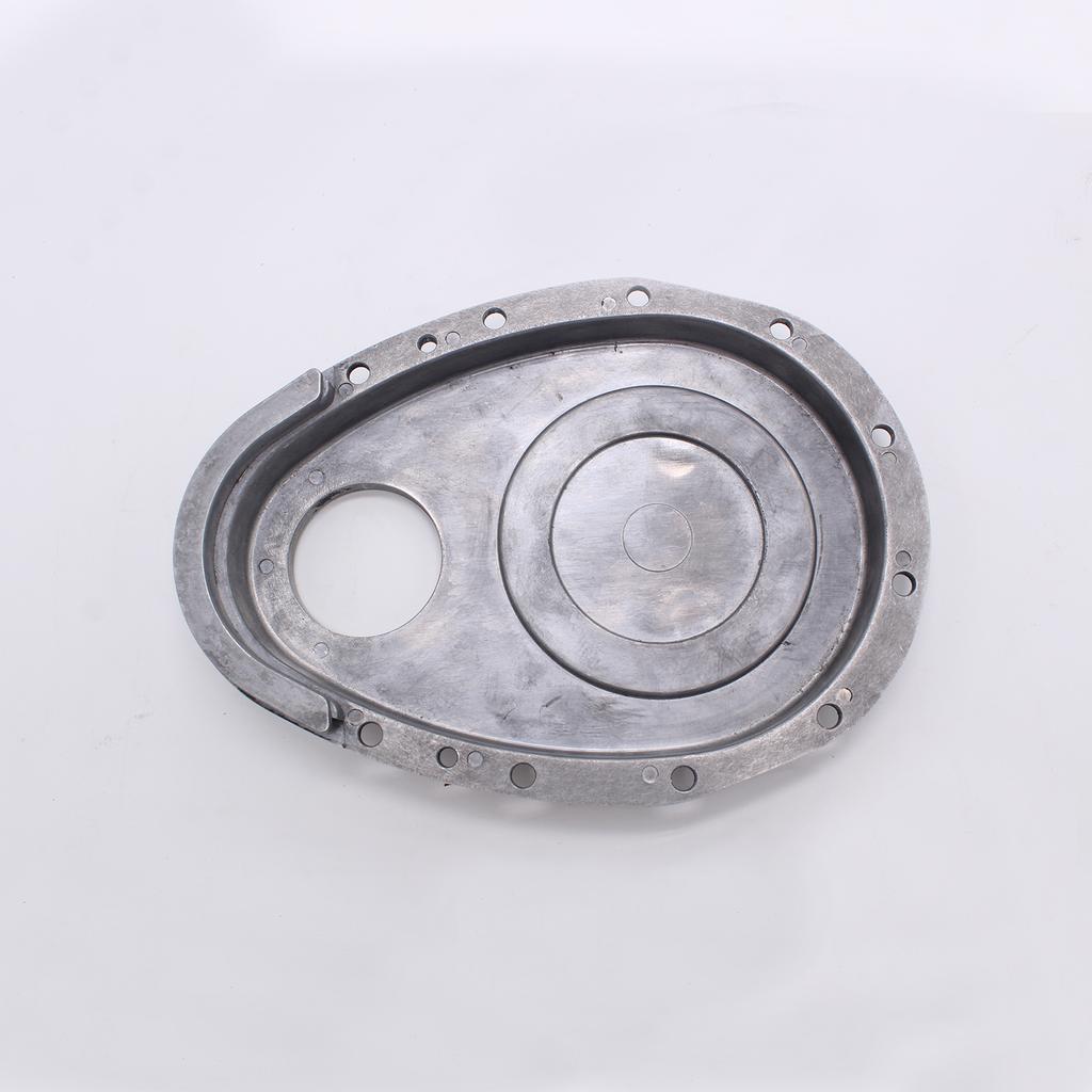 Polish Aluminum Timing Chain Cover Small Block For SBC Chevy 283 305 327 350 383 400 Engine Repair Parts Automobile Accessories