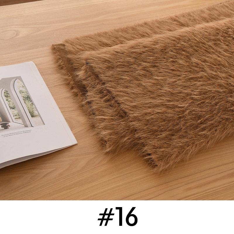 50*160cm Warm Plush Thicken Encryption Fabric 3cm Mohair Fabric DIY Coat Pillow Blanket Plush Toy Clothing Background Display