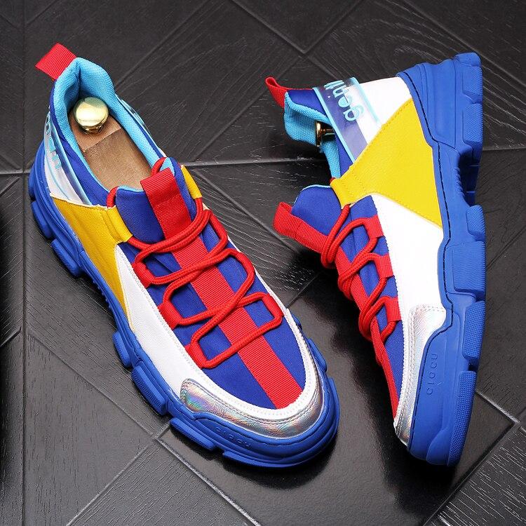 Kaufe MultiFunction Autumn men Sneakers Mixed Color Casual Shoes high
