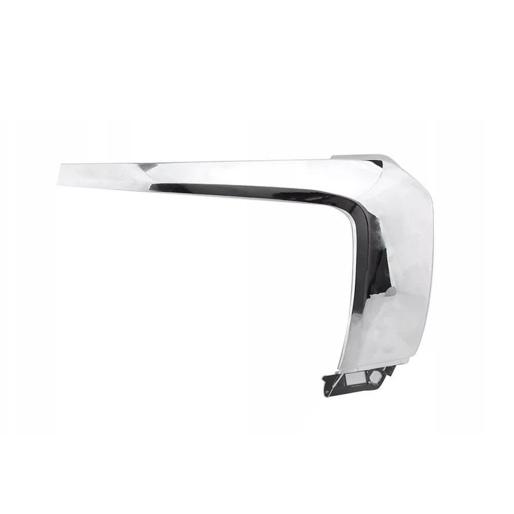 Car Center Bumper Silver Chrome Chrome Bumper Cover Replacement Installation Easy To Use High quality Materials