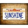 Personalized Vintage California Retro Metal Tin Sign Decorative Plaque Waterproof