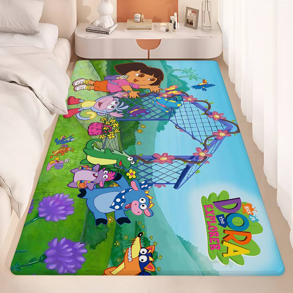 Funny D-Dora Classic Anime Floor Mat Nordic Style Home Doormat Bathroom-Toilet Mats Bedroom Hotel Decor Mat