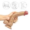 Brown Female Masturbator Generations Healthy Soft Glue Huge Realistic Dildo Suction Cup for Women Big Dick Sex Toys Shop