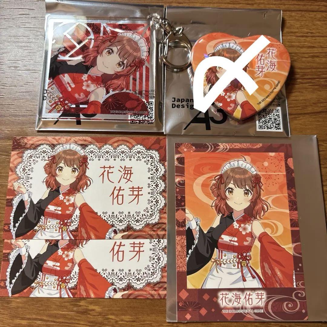 

[USED] Gakumasu Heart Can Badge Acrylic Stand Acrylic Stand Mini Photo Bonus Yume Hanami