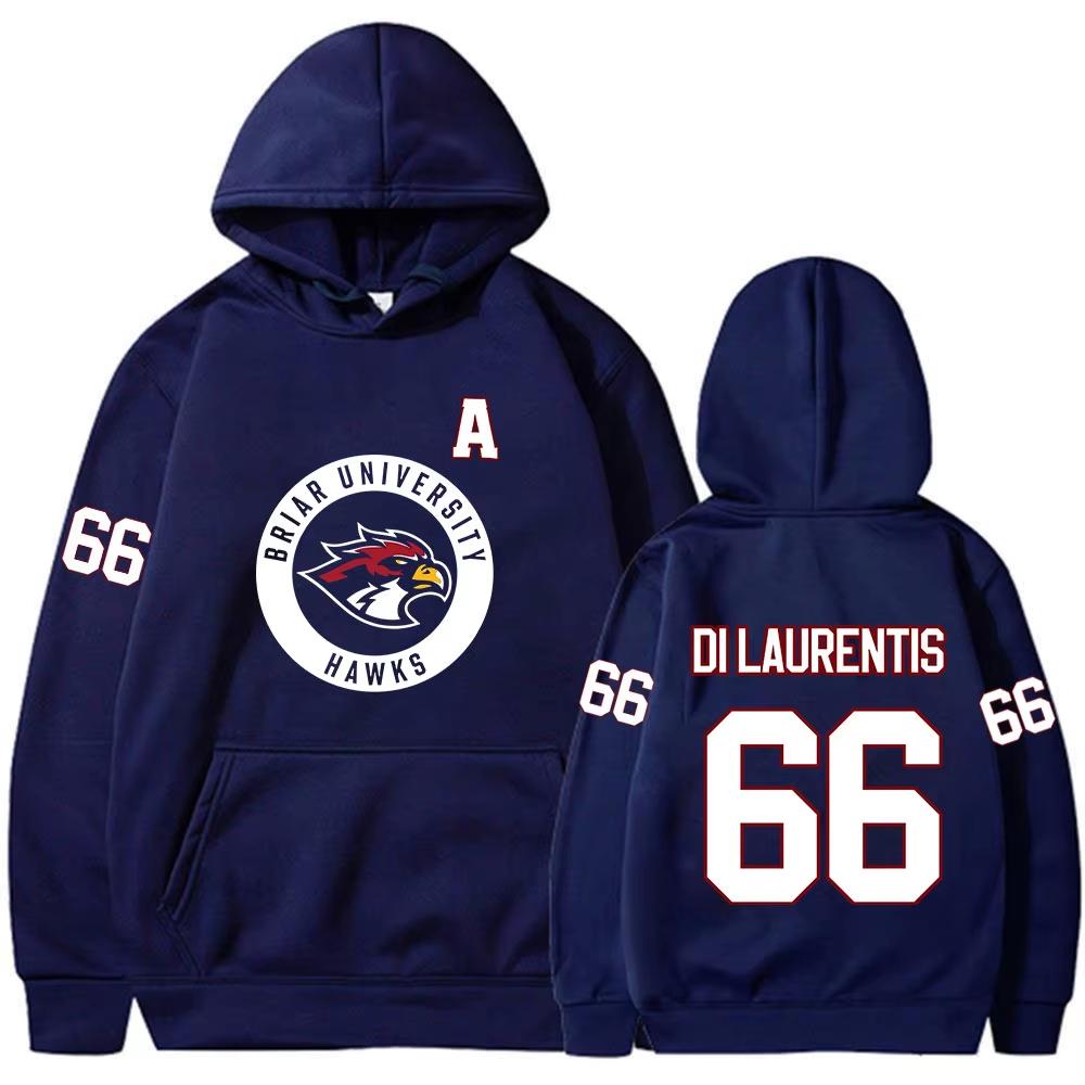 Off Campus TV Series Di Laurentis 66 Briar University Hockey Hoodies Men Women Casual Long Sleeves Oversized Unisex Harajuku High Quality
