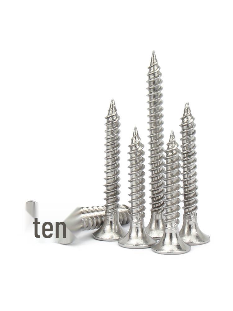 M3.5 Stainless Steel Countersunk Self-Tapping Wood & Drywall Screws