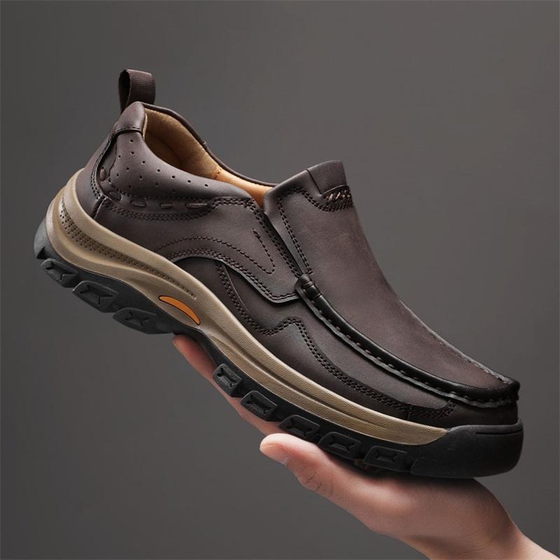 Men's Loafers Fashion Casual Shoes Comfortable Platform Flats Leisure Men Flats Classics Outdoor Trekking Shoe