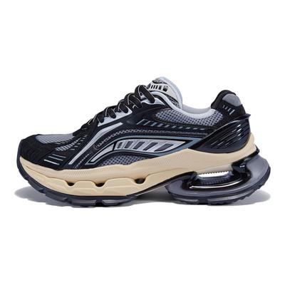 Li Ning Furious Rider BOW Slip Resistant Low Top Running Shoes Men's Gray AZGT067-1