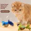Realistic Simulation Plush Bird Cat Toy For Cats And Dogs Birds Catnip Toy Electric Squeaky Simulation Bird Plush Toys