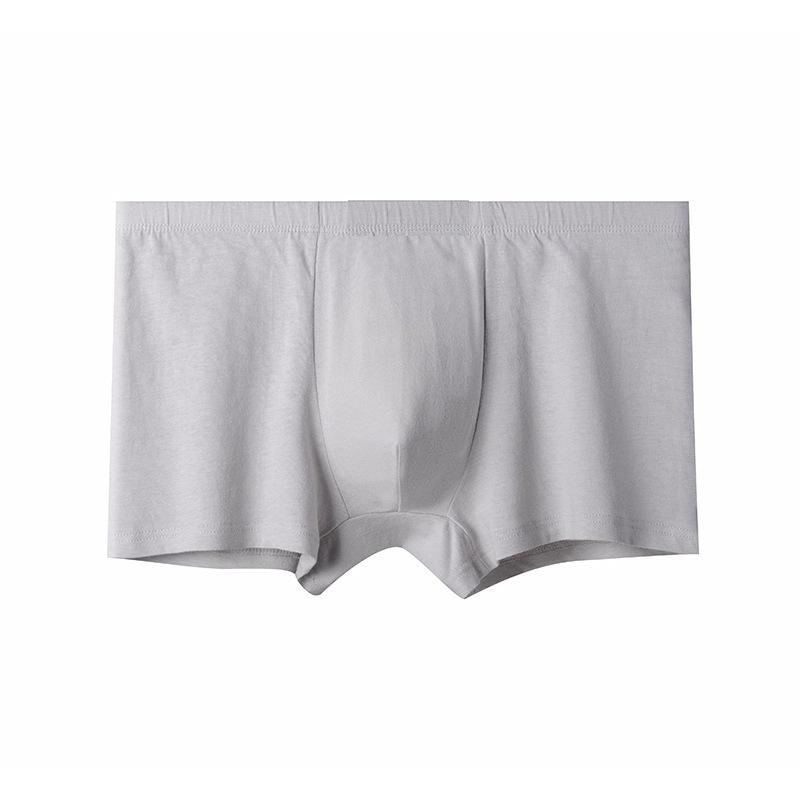 Big Yards in The Spring and Summer Cotton Male Elderly Loose in The Waist Boxer Briefs