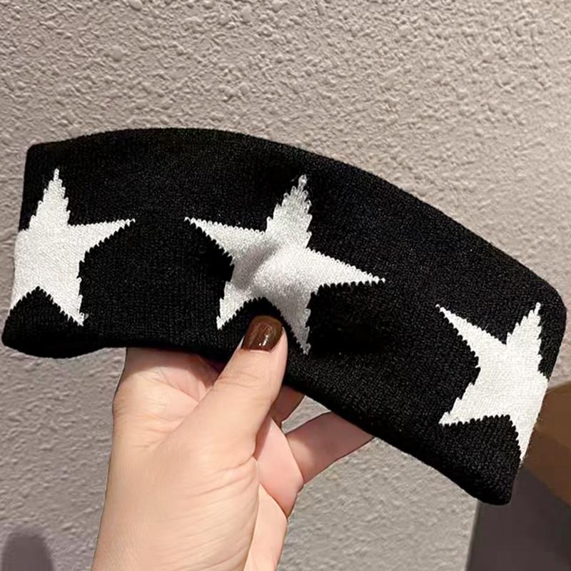 

Женская черная нескользящая вышитая спортивная повязка на голову, мягкая и дышащая, аксессуар для волос для бега, велоспорта, йоги чёрный