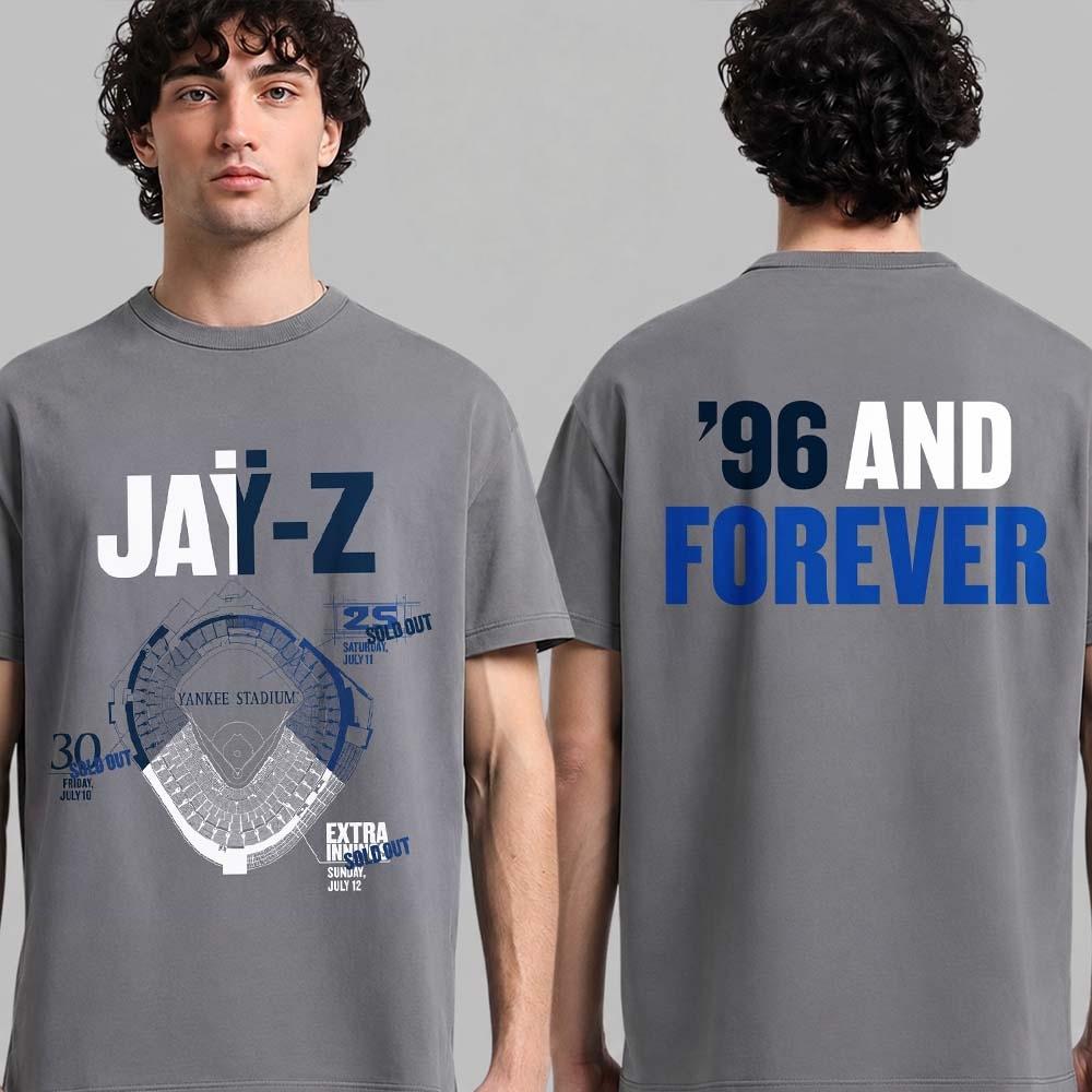 Jay Z 30° Ragionevole Dubbio 25° Blueprint JAŸZ 30 Tour Maglietta 100% Cotone Unisex Unisexs Unisexs Maglietta Y2k Hiphop Popolare T-shirt