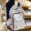 Großer weiblicher niedlicher College-Rucksack Mädchen Reisebuch Rucksack Nylon Mode Damen Freizeittasche Frauen Laptop Männer Schultaschen