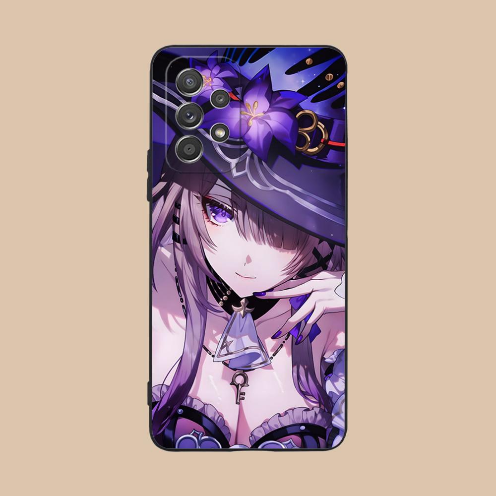 HSR Herta Matte TPU Mobile Phone Case for Samsung Galaxy A56 55 54 53 52 51 36 35 34 23 16 15 5G Colorful Cover