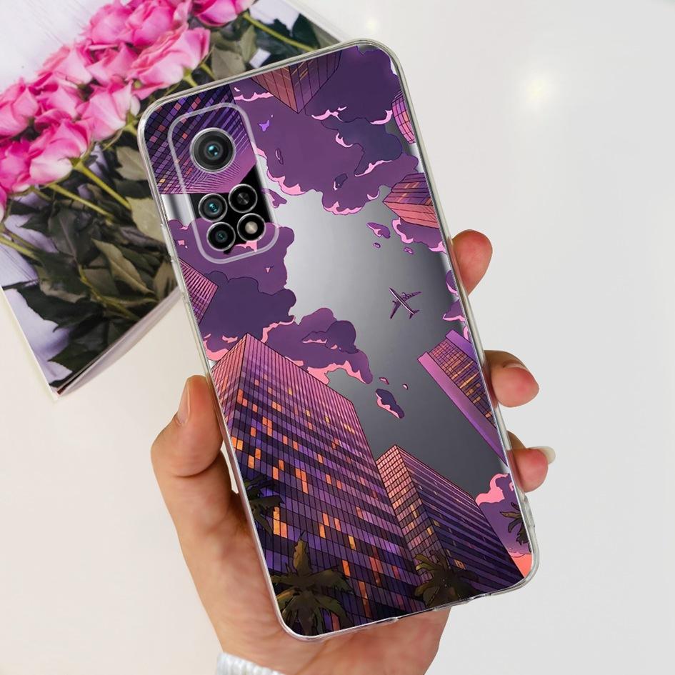 For Xiaomi Mi 10T Pro 5G Case Fashion Marble Transparent Silicone Phone Back Cover For Xiaomi Mi 10T 5G Fundas Mi10T Soft Bumper