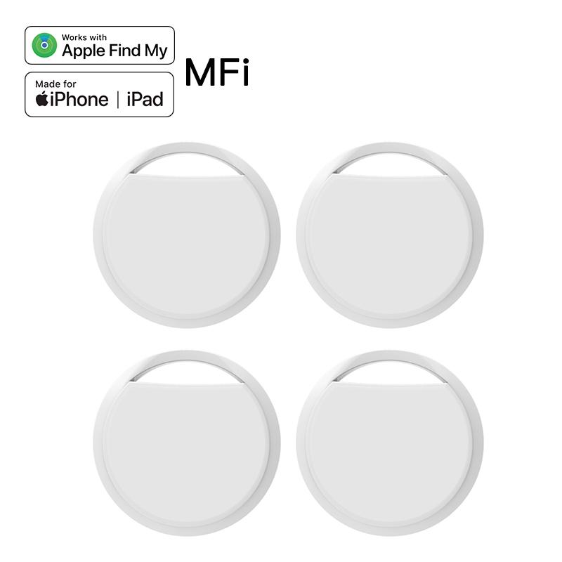 1/ 4 Stück Mini GPS Tracker für Apple Find My APP Global Smart Tag Anti-Verlust Finder Auto Haustiere Schlüssel Tasche Geldbörse Koffer Locator