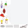 Shrink Plastic Sheets 142PCS Kit-16PCS 7.9" X 5.7" Shrink Paper For Phone Charms, Mini Crafts, For Kids, Teens& Adults