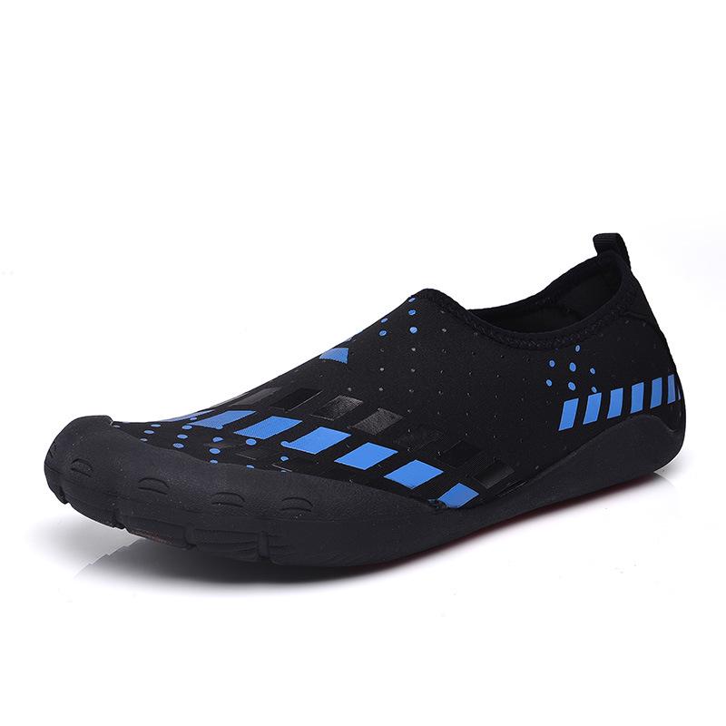 Outdoor Bachschuhe Herren- und Damen-Watschuhe schnelltrocknende Fünf-Zehen-Strandschuhe Damen rutschfeste Schwimmschuhe amphibische Angelschuhe
