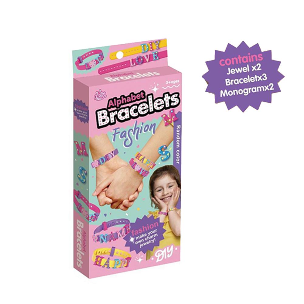 

DIY Bracelet Making Girls Jewelry Making Set Personalized Name Bracelet Assorted Cartoon & Christmas Charms Friendship Bracelets 1