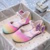 Nieuwe Stijl Meisjes Hoge Hak Enkele Schoenen Kinderschoenen
