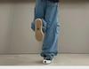 European & American Women's Trendy Light Wash Zipper Jeans - New Simple Style Overalls