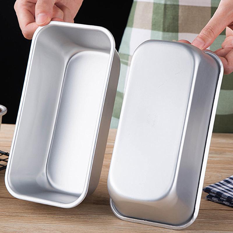 Aluminum Alloy Lunch Meat Preservation Box Cake Baking Tray Loaf Pan Kitchen Baking Tools Rectangular Bread Mold