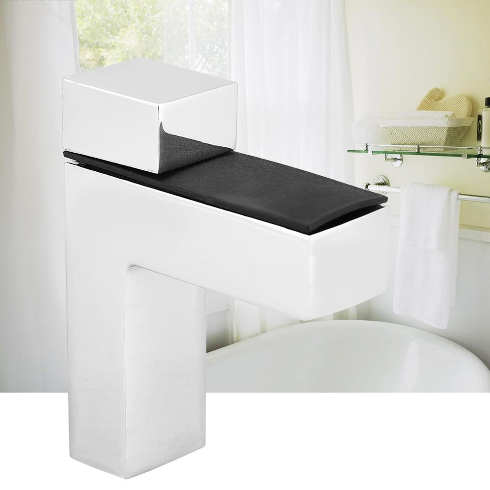 Zestaw 4 sztuk Klipsów Mocujących Typu F do Półek Warstwowych ze Szkła i Drewna Wsporniki Wspierające Kołki do Półek Ściennych (# 01)