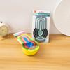 1PACK Baking Utensils Plastic Measuring Cup Measuring Spoon Set with Scale 6-piece Set, Measuring Coffee Milk Tea Measuring Spoon Measuring Cup