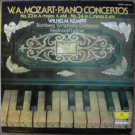 

LP Record WOLFGANG AMADEUS MOZART , WILHELM K - Piano Concertos No. 23 In A Major, 2535204 Deutsche Grammo 1976 Germany Classical Used