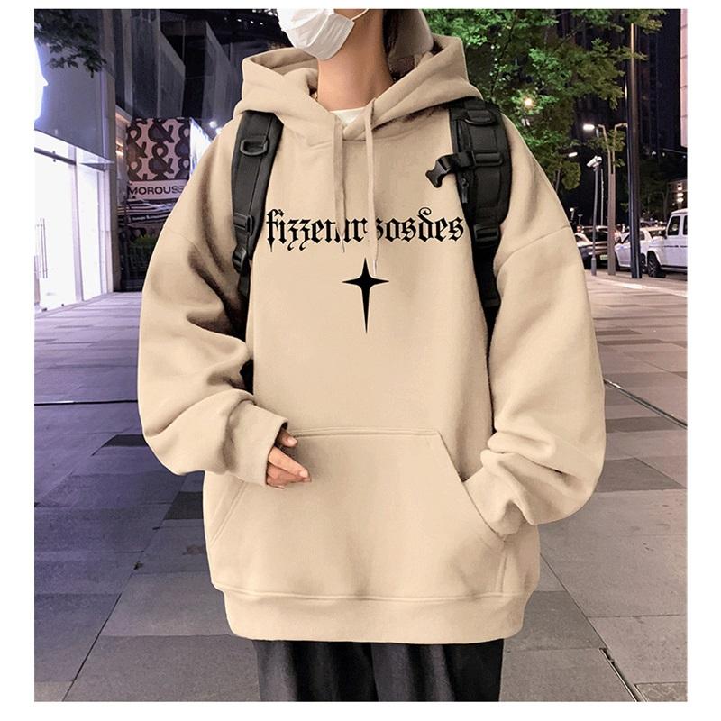 Men's Graphic Print Hoodie Oversized Casual Long Sleeve Pullover