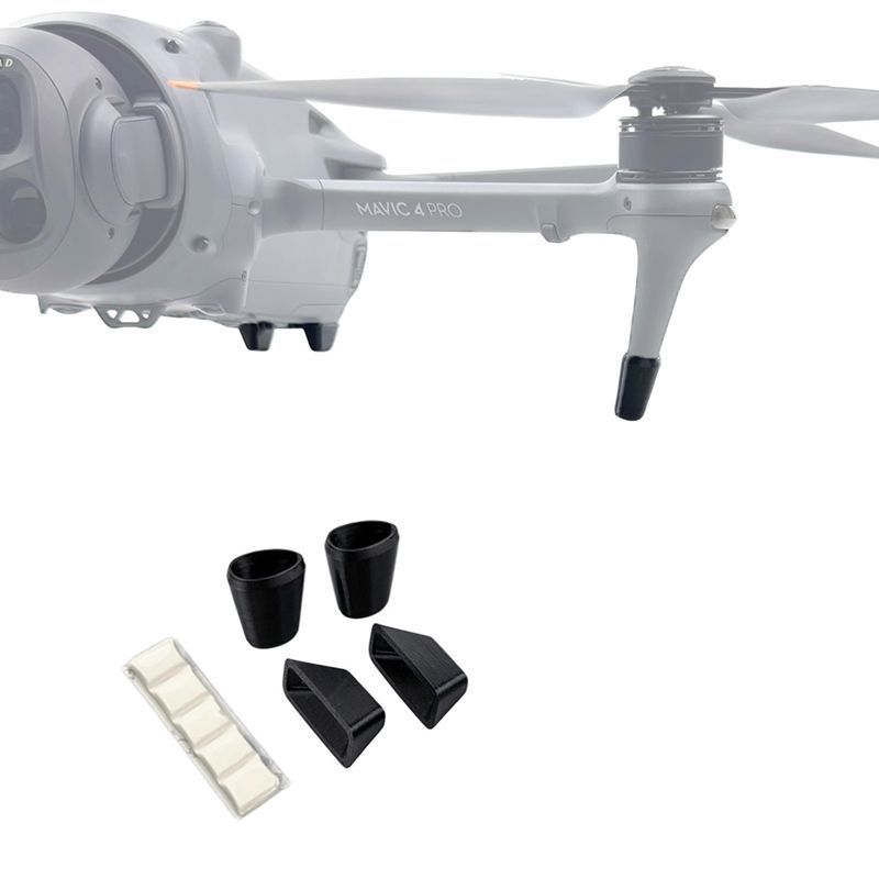 4pcs  Heighten Pad Landing Gear Foot Anti Wear Protection Cover Holder for DJI Mavic 4pro Drone Accessories