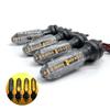 2Pcs 12V Led Motorcycle Turn Signals Lights Water Flowing Indicator Arrow Blinker Lamps for Honda CB250 TWISTER TITAN150 2000