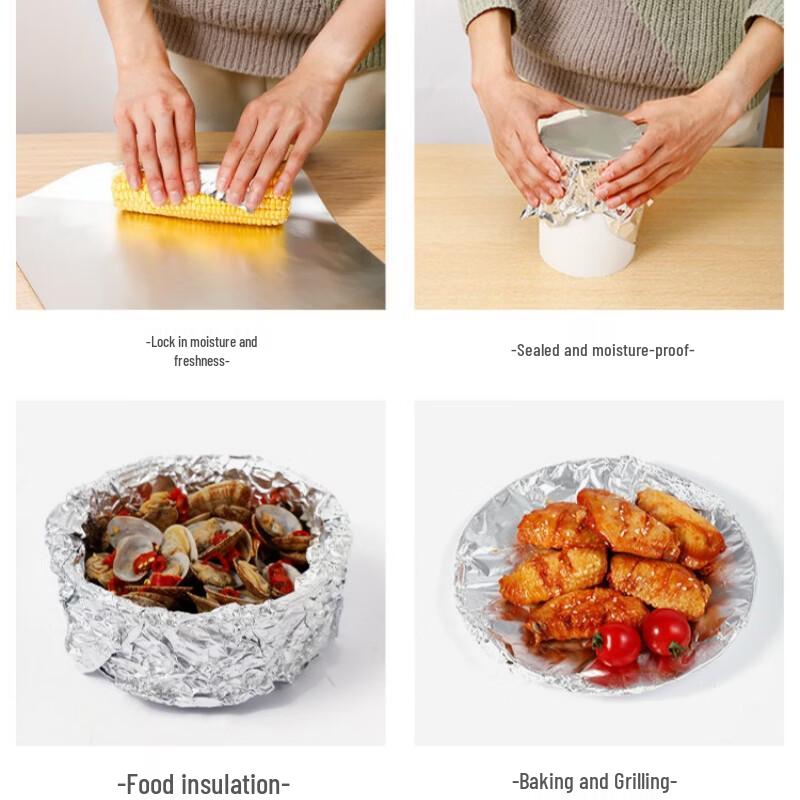 yekee Aluminum Foil for BBQ and Roasting