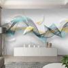 Wallpaper Modern 3d Feather Marble Mural Living Room Tv Sofa Bedroom Background Wall Paper
