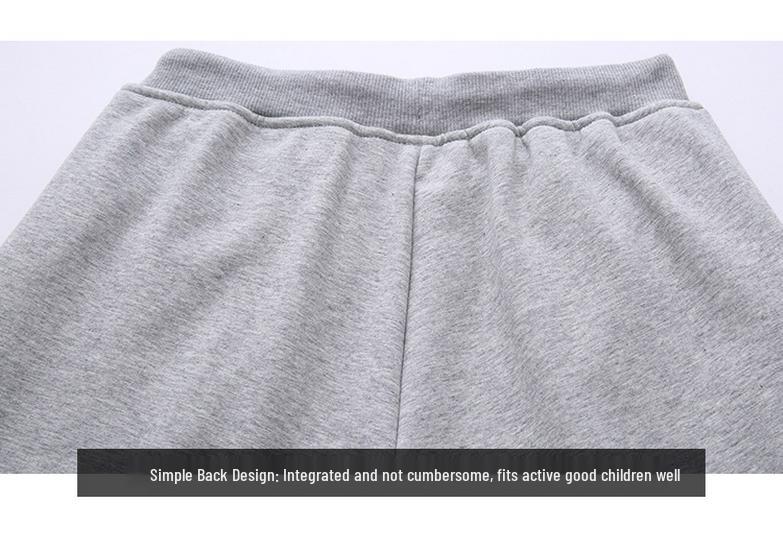 Spring/Autumn Kids' Cotton Fleece Casual Sweatpants for Boys and Girls