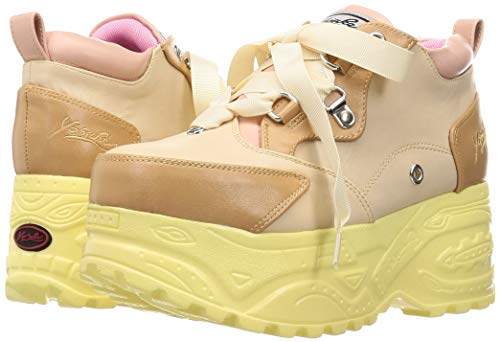 Yosuke Platform Shoes, 2810084, Women's, Beige, Size 23.0 Cm