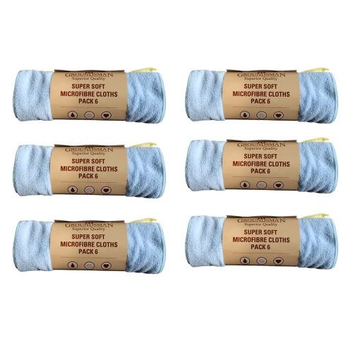 Groundsman Microfibre Cleaning Cloths (Pack of 6)