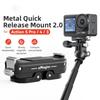 Metal Magnetic Mount Adapter Tripod Adapter for Osmo Action 5 Pro/4/3 Action Camera Accessories
