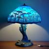 Vintage Resin Mushroom Table Lamp Plant Flower Series Snail Octopus Colorful Retro Night Light TYPE-C