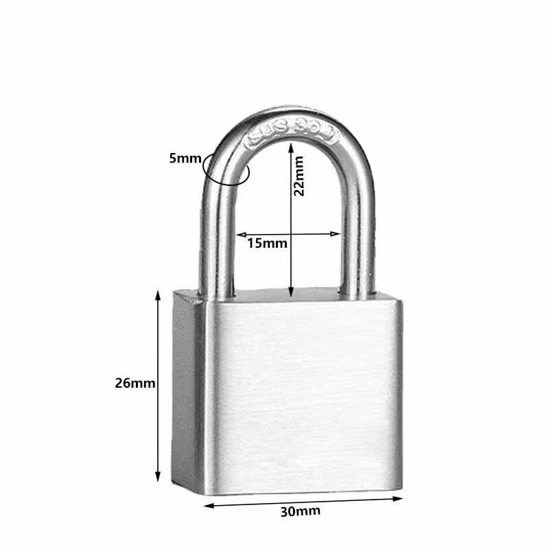 Chengcheng Square Steel Waterproof Padlock