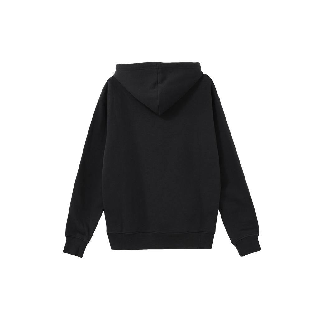 Jordan Essentials Logo Print Hoodie Long Sleeve Men Sweatshirt Black FD7546-010