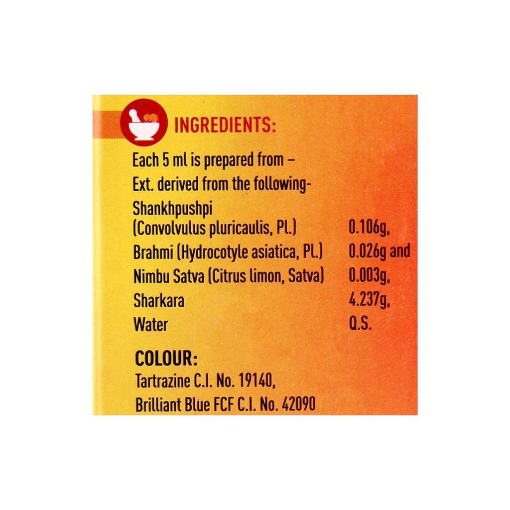 Dabur Shankhpushpi Syrup 675ml Pack of 1 – Enhances Focus, Memory & Mental Clarity Naturally