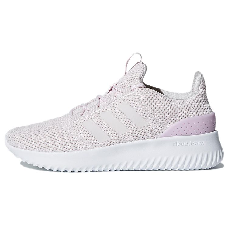 Adidas Ultimate Round Toe Lace-Up Durable Low-Top Running Shoes Women sneaker Light-Purple DB0604